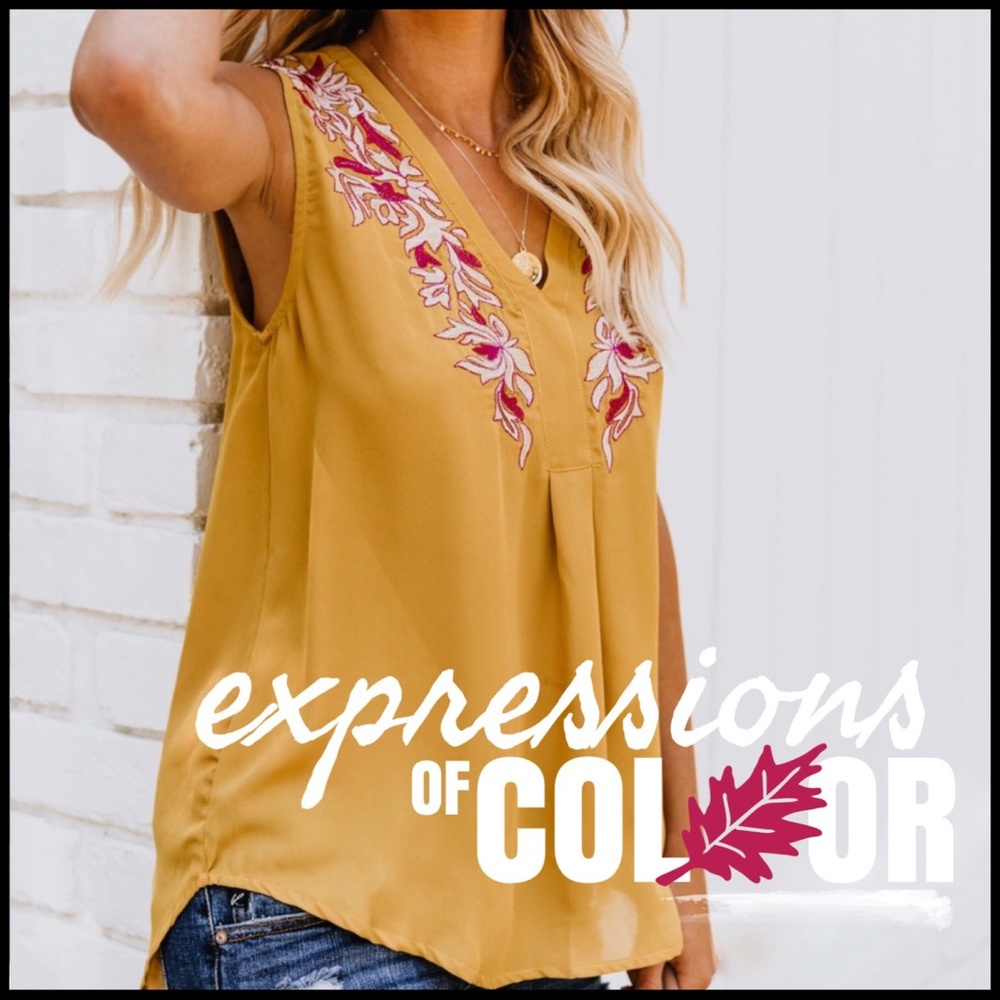 Expressions of Color Top